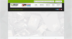 Desktop Screenshot of ecobinary.com